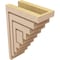 Ekena Millwork 4"W x 8"D x 12"H Classic Landon Rough Cedar Woodgrain TimberThane Corbel, Primed Tan CORUR04X08X12LANRCPR - alternate 5